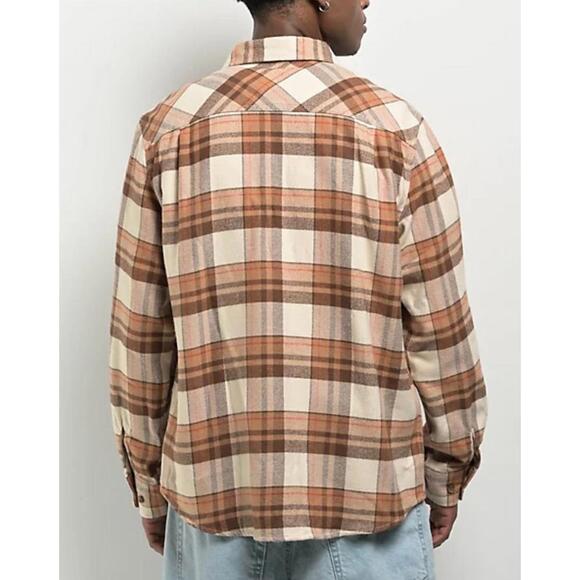 Brixton Men's Medium Flannel Shirt - Picture 3 of 3